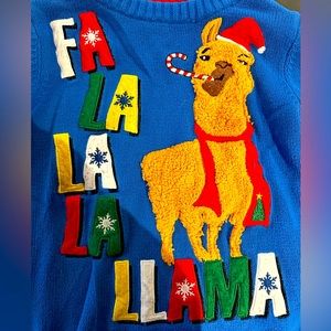 Youth small (size 6) UGLY CHRISTMAS SWEATER